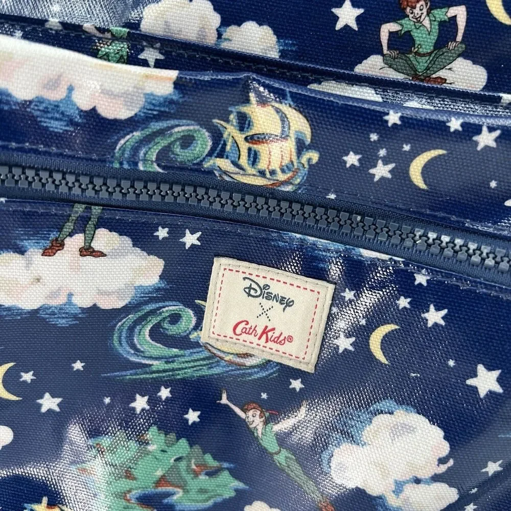 Cath Kids Kidston Disney Peter Pan Backpack Oilcloth Blue Green 15